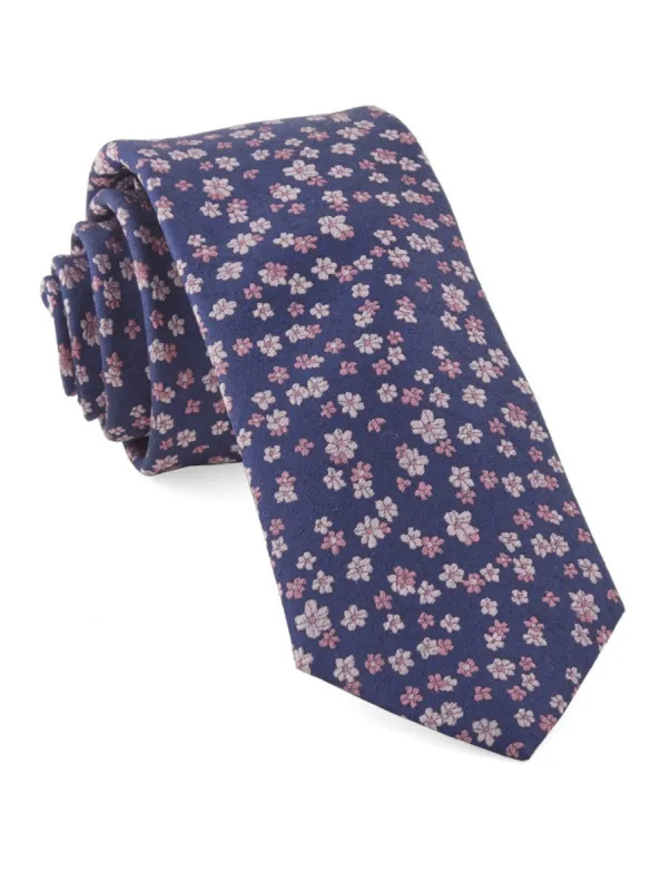 Free Fall Floral Purple Tie sold by The Tie Bar