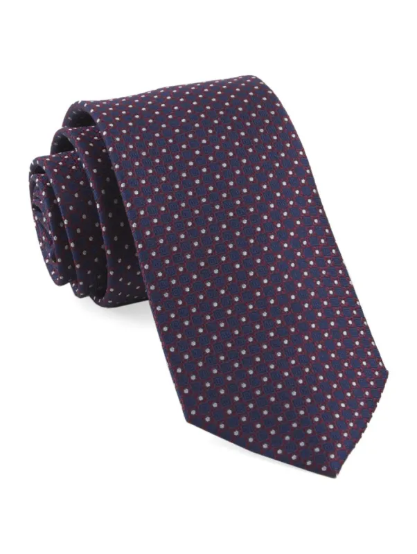 Flower Network Red Tie sold by The Tie Bar