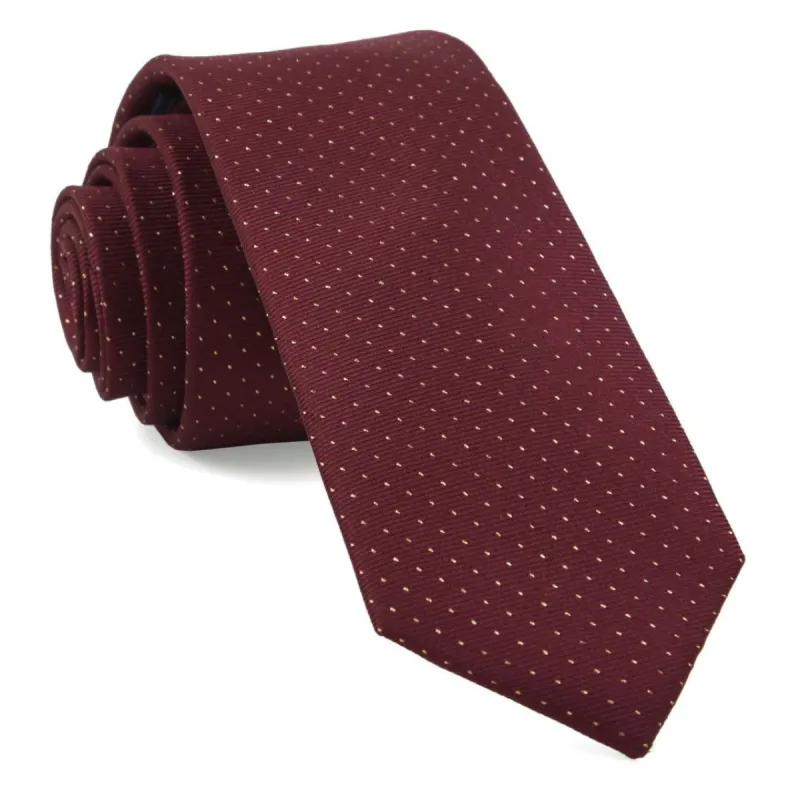 Flicker Burgundy Tie sold by The Tie Bar