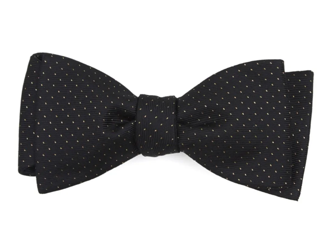 Flicker Classic Black Bow Tie sold by The Tie Bar
