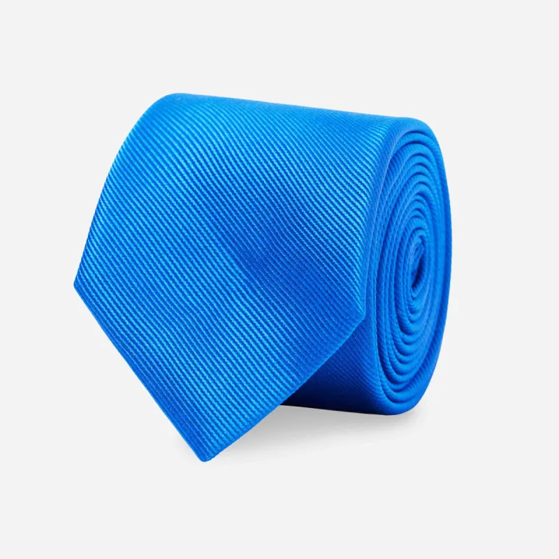 Grosgrain Solid Royal Blue Tie sold by The Tie Bar