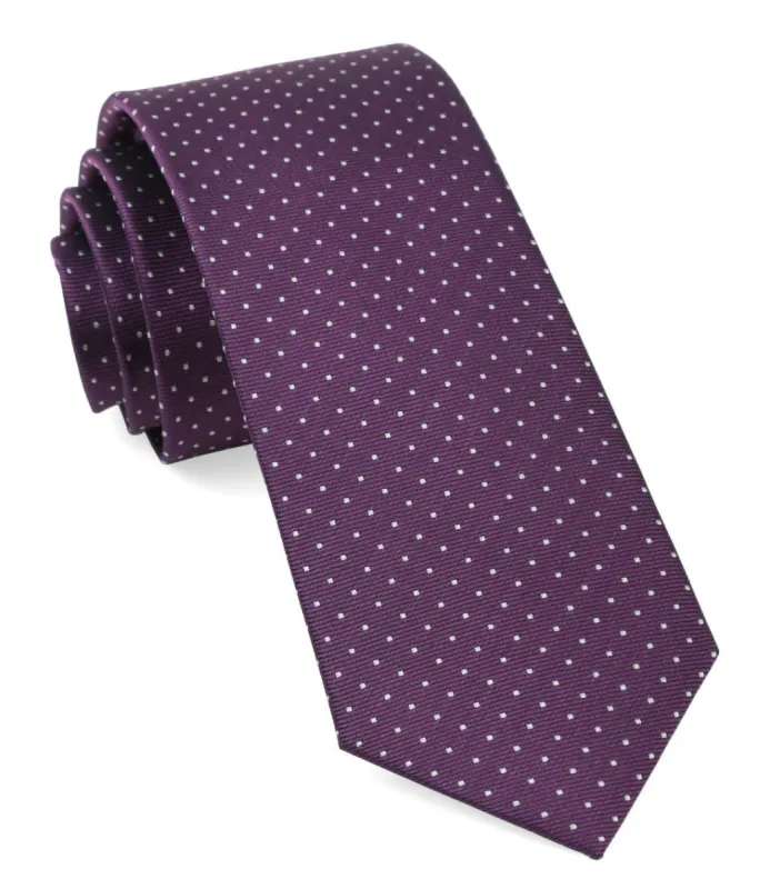 Mini Dots Azalea Tie sold by The Tie Bar