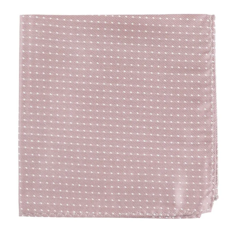 Mini Dots Mauve Stone Pocket Square sold by The Tie Bar