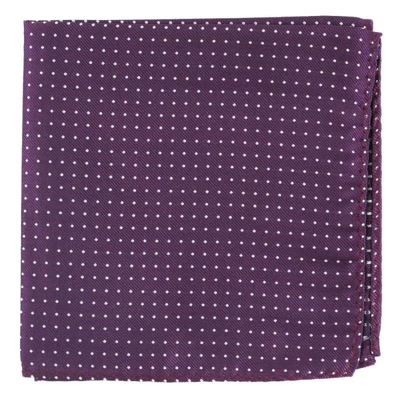Mini Dots Azalea Pocket Square sold by The Tie Bar