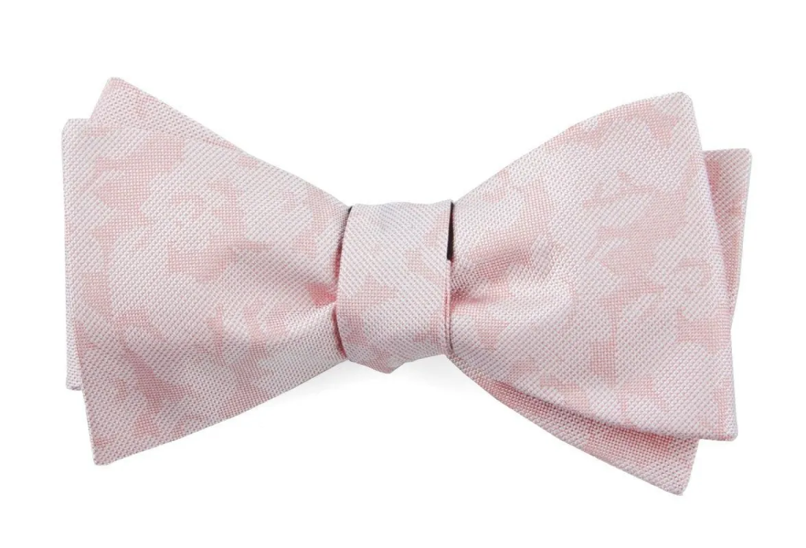 Refinado Floral Blush Pink Bow Tie sold by The Tie Bar