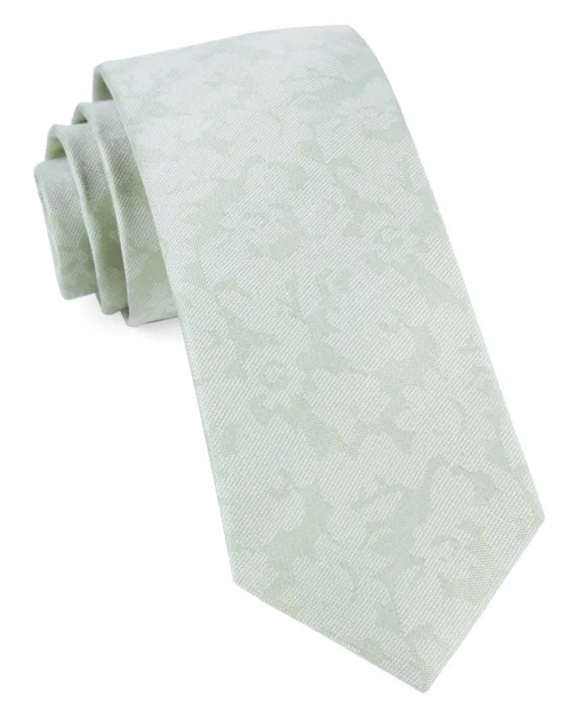Refinado Floral Spearmint Tie sold by The Tie Bar