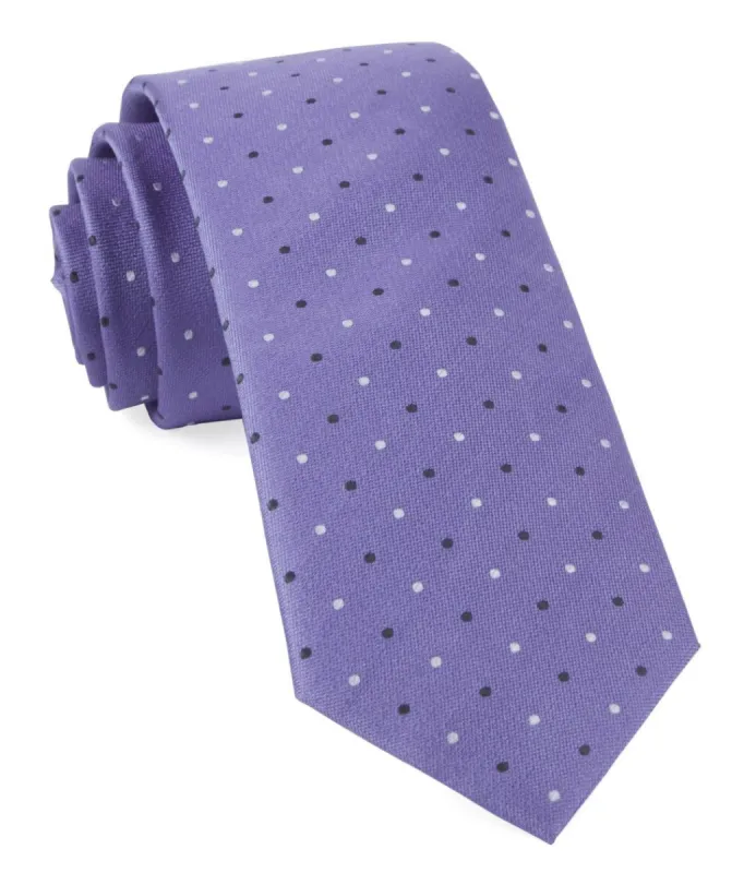 Jpl Dots Lavender Tie sold by The Tie Bar