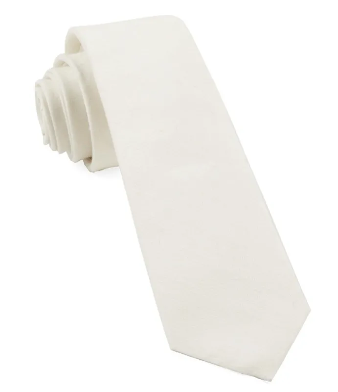 Linen Row Ivory Tie sold by The Tie Bar