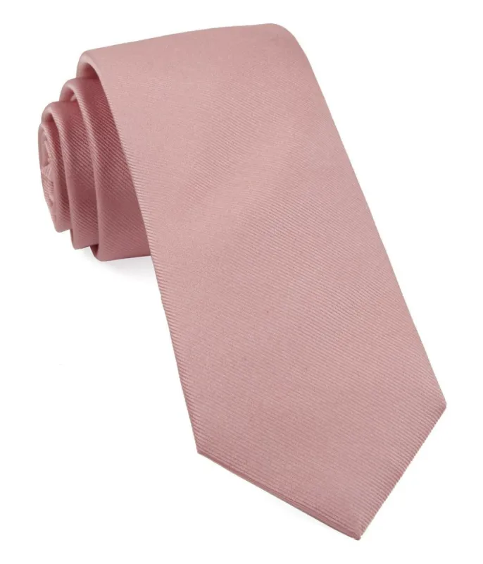 Grosgrain Solid Baby Pink Tie sold by The Tie Bar