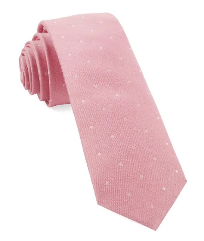 Bulletin Dot Pink Tie sold by The Tie Bar