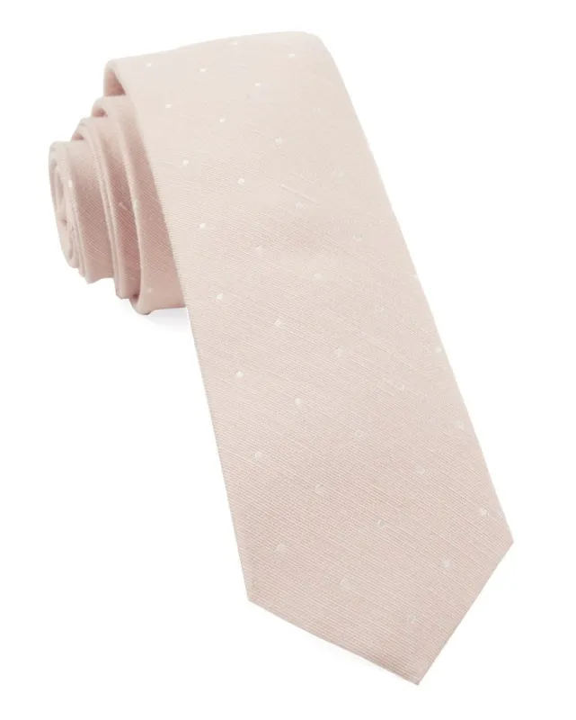 Bulletin Dot Blush Pink Tie sold by The Tie Bar
