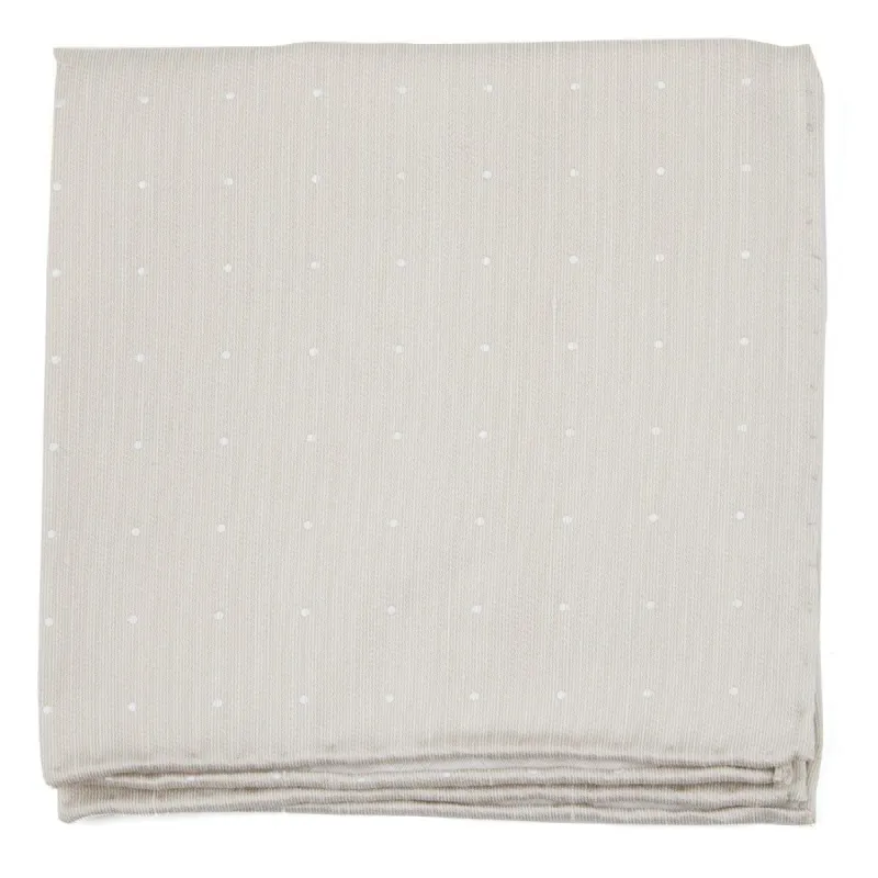Bulletin Dot Light Champagne Pocket Square sold by The Tie Bar