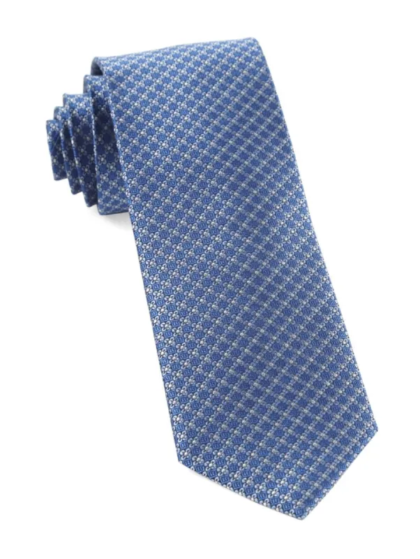 Flower Network Light Blue Tie sold by The Tie Bar