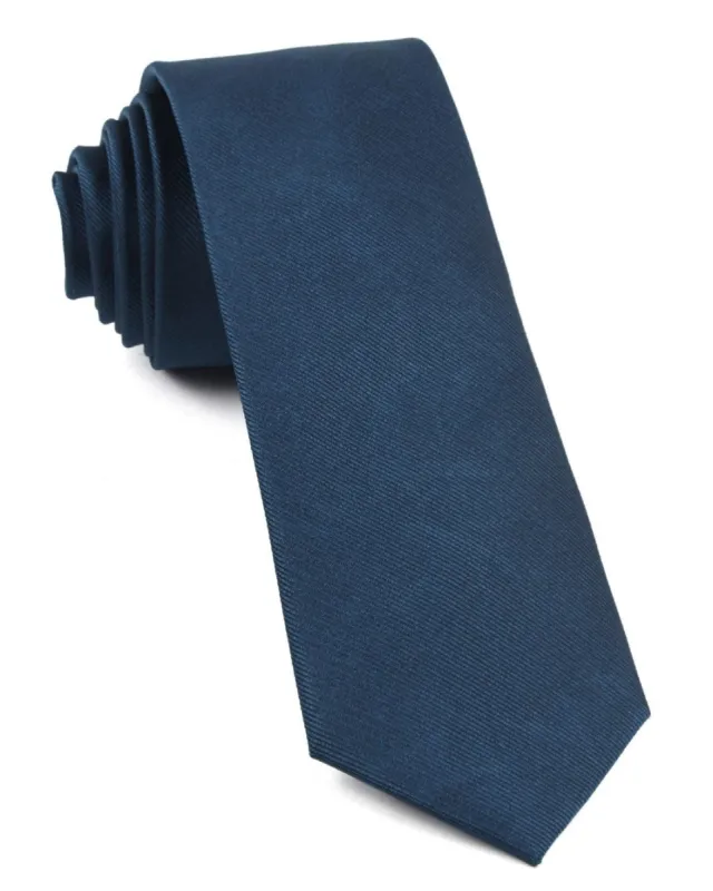 Grosgrain Solid Teal Tie sold by The Tie Bar