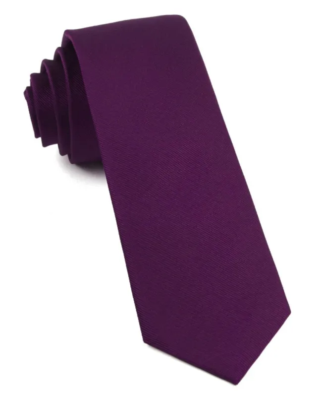 Grosgrain Solid Azalea Tie sold by The Tie Bar