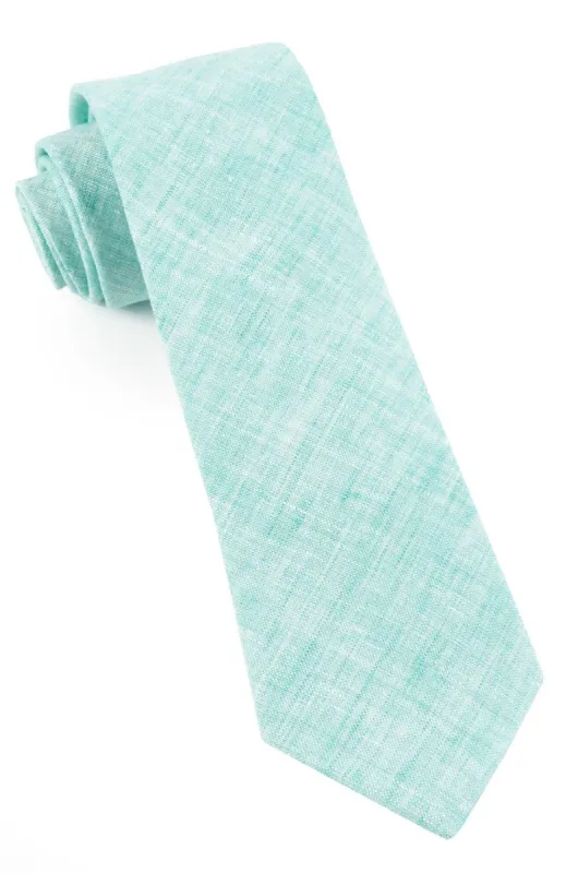 Freehand Solid Spearmint Tie sold by The Tie Bar