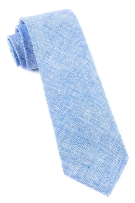 Freehand Solid Light Blue Tie sold by The Tie Bar