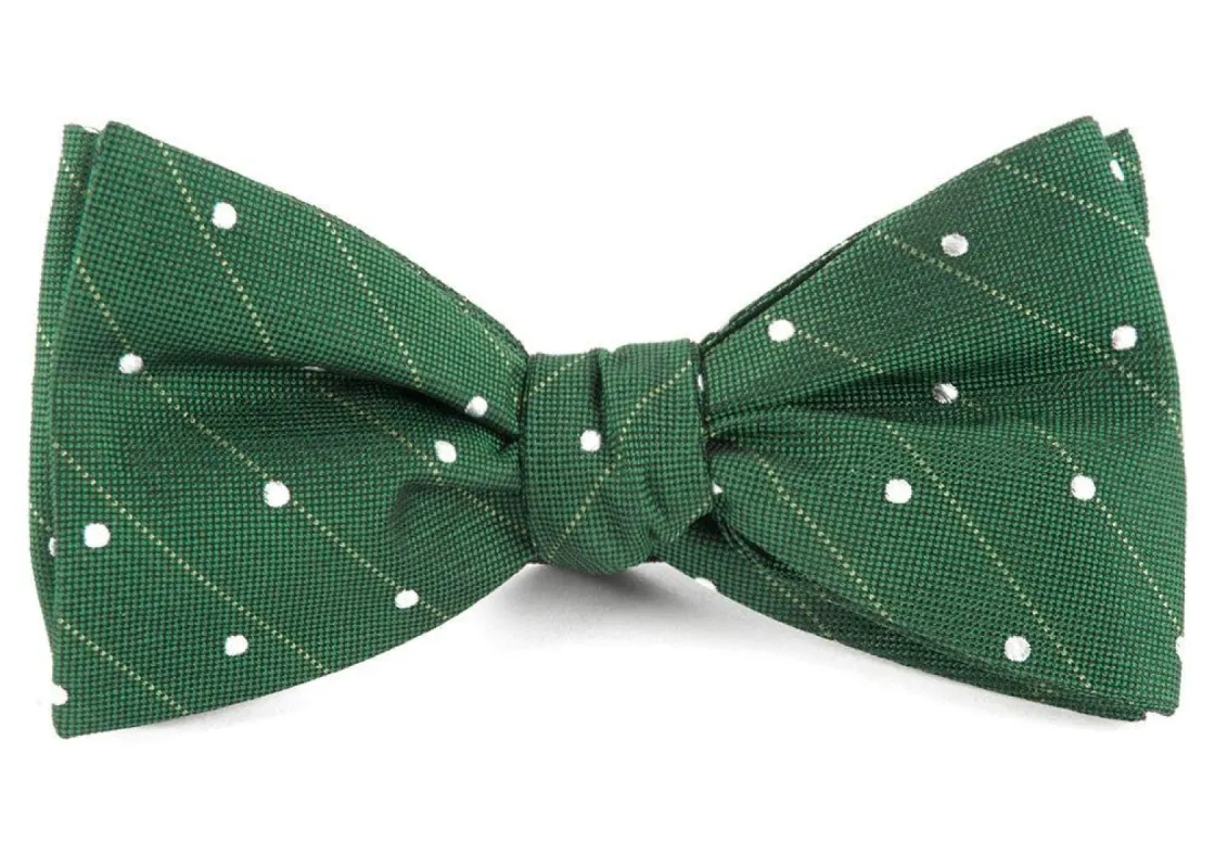 Ringside Dots Grass Green Bow Tie sold by The Tie Bar