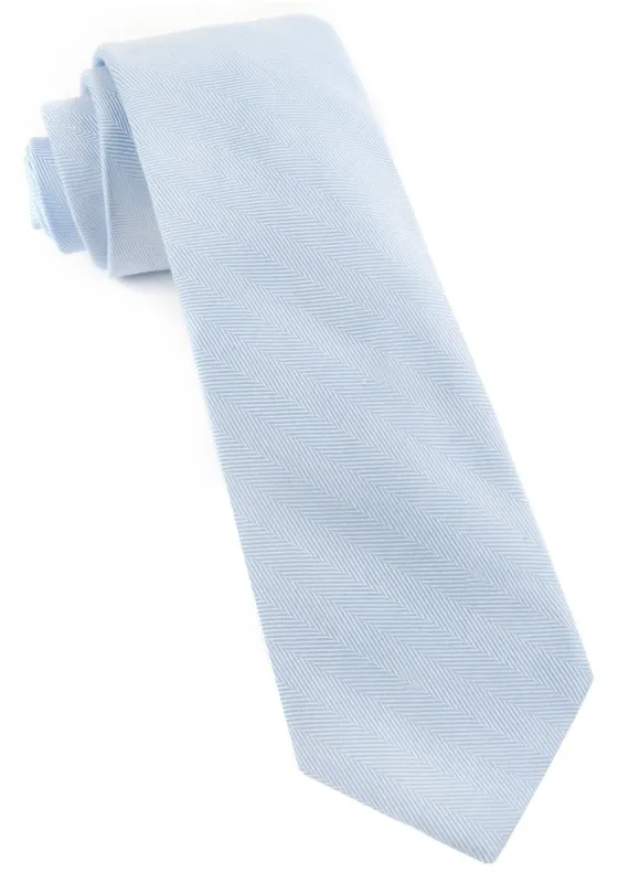 Solid Flex Light Blue Tie sold by The Tie Bar