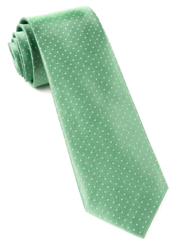 Mini Dots Mint Tie sold by The Tie Bar
