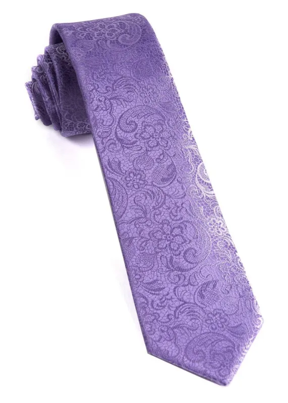 Ceremony Paisley Lilac Tie sold by The Tie Bar