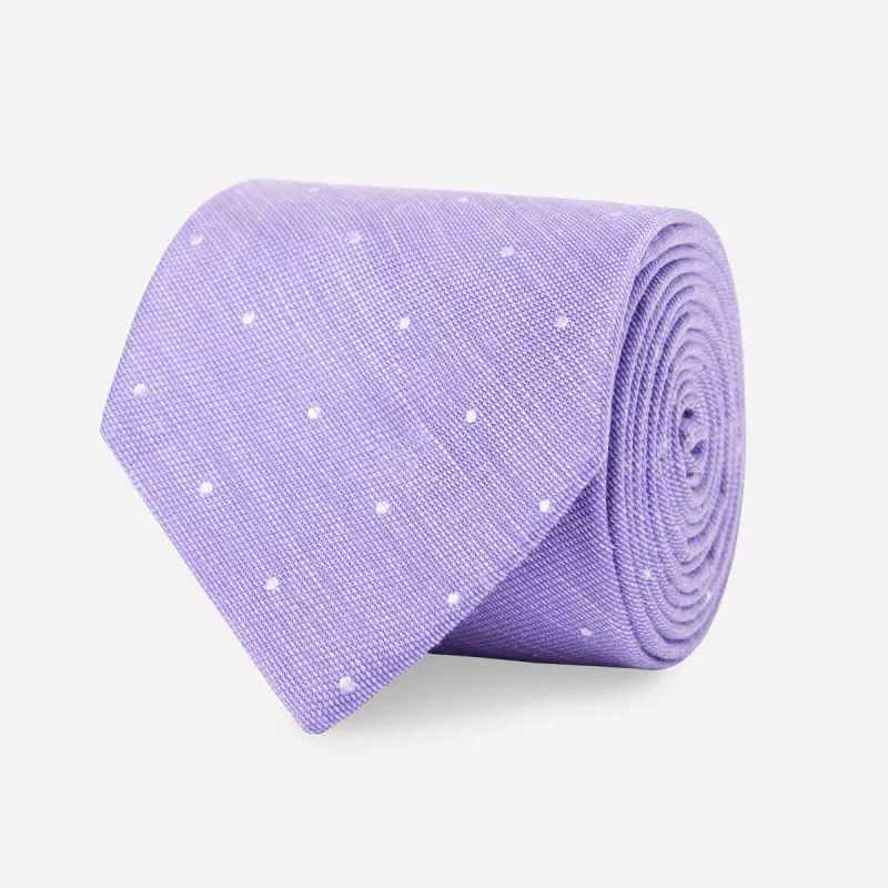 Bulletin Dot Lavender Tie sold by The Tie Bar