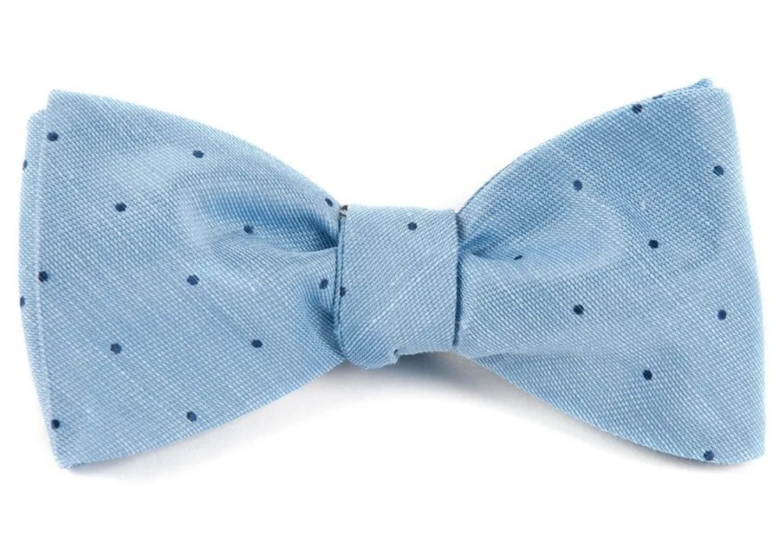 Bulletin Dot Sky Blue Bow Tie sold by The Tie Bar