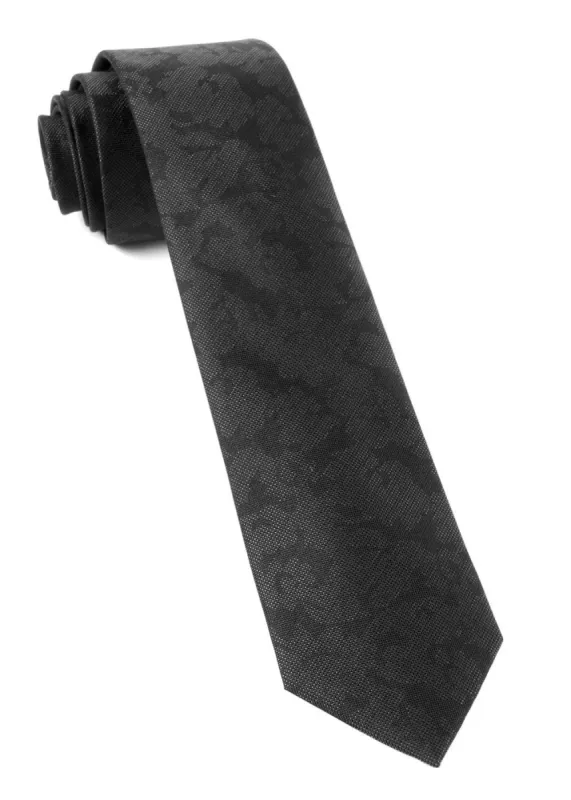 Refinado Floral Black Tie sold by The Tie Bar