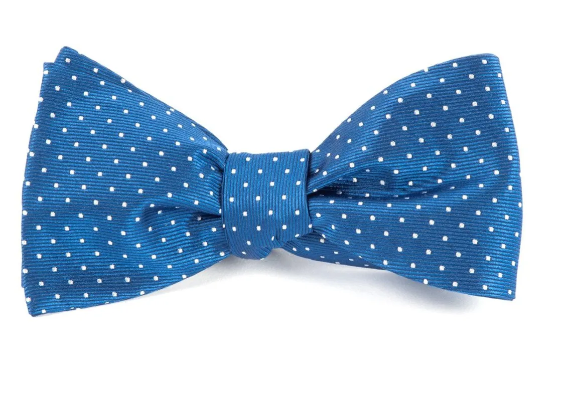 Mini Dots Classic Blue Bow Tie sold by The Tie Bar