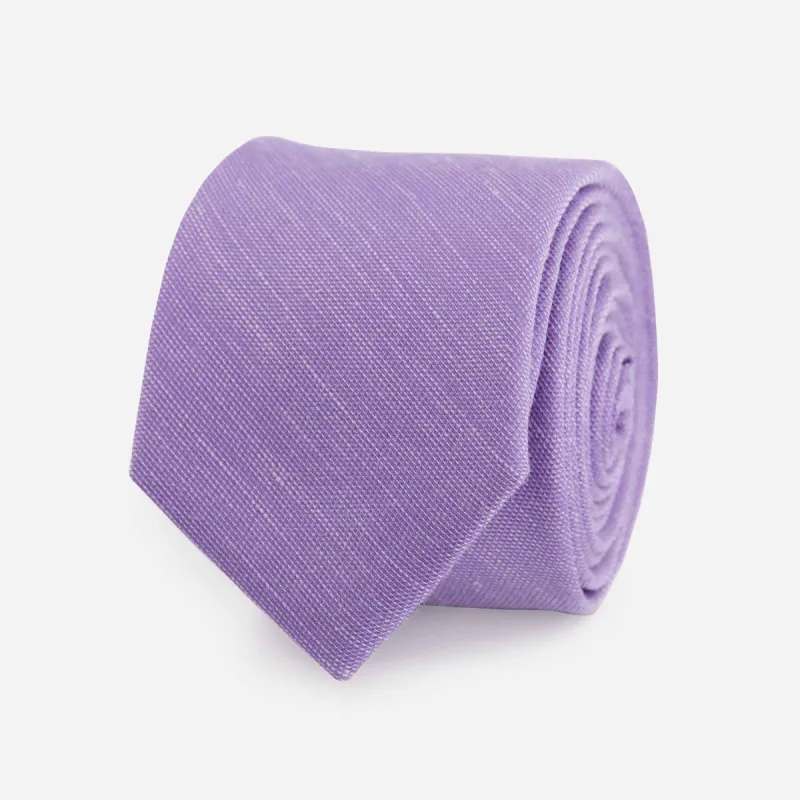 Sand Wash Solid Lavender Tie sold by The Tie Bar