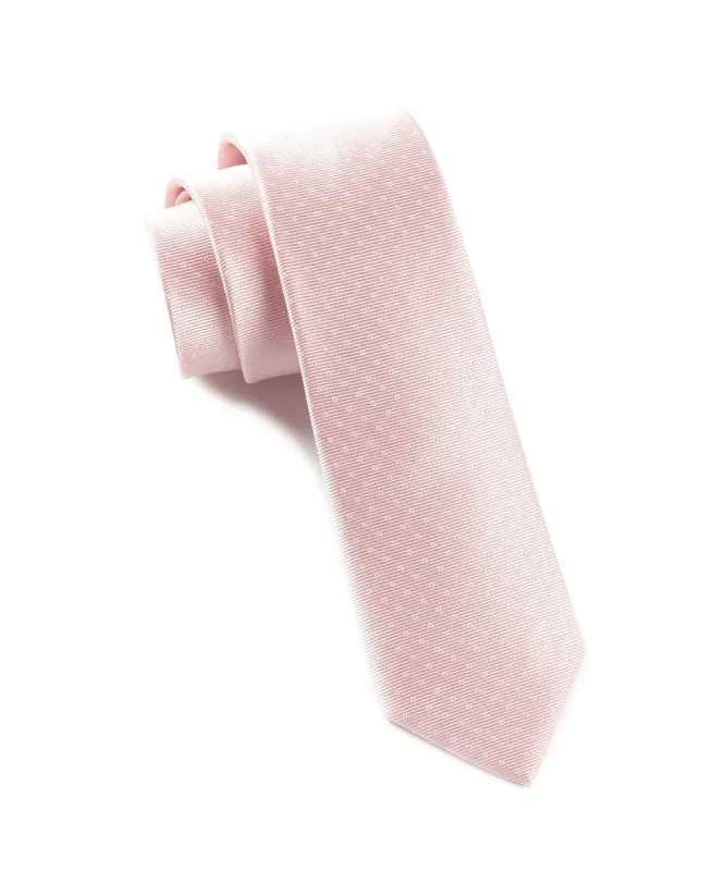 Mini Dots Blush Pink Tie sold by The Tie Bar