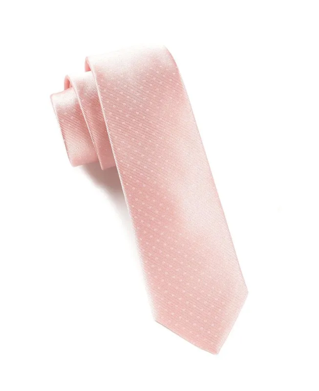 Mini Dots Light Pink Tie sold by The Tie Bar