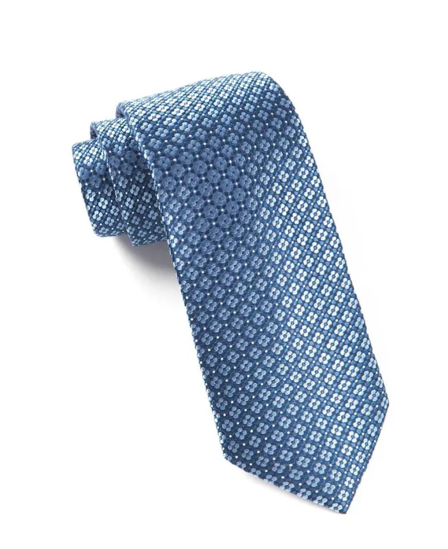 Aerial Geo Light Blue Tie sold by The Tie Bar