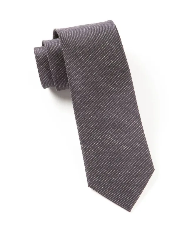 Fountain Solid Deep Eggplant Tie sold by The Tie Bar