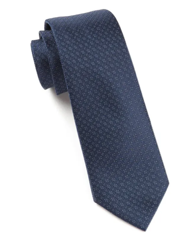 Speckled Navy Tie sold by The Tie Bar