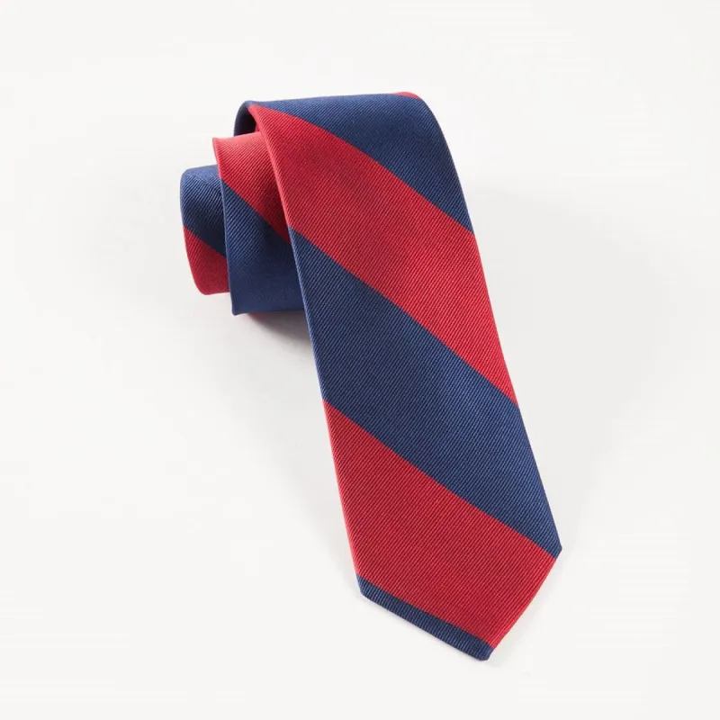 Super Stripe Red Tie sold by The Tie Bar