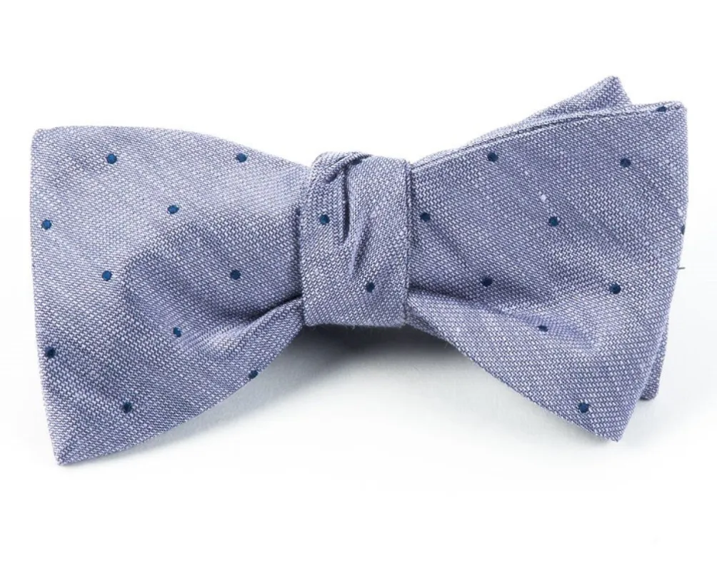 Bulletin Dot Purple Bow Tie sold by The Tie Bar