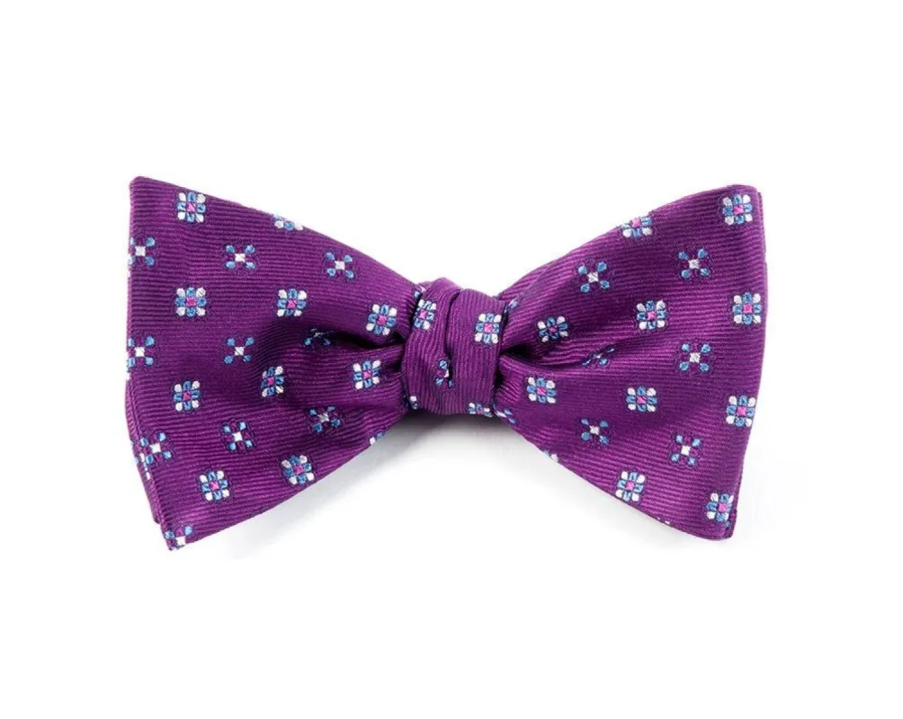 Juneberry Plum Bow Tie sold by The Tie Bar