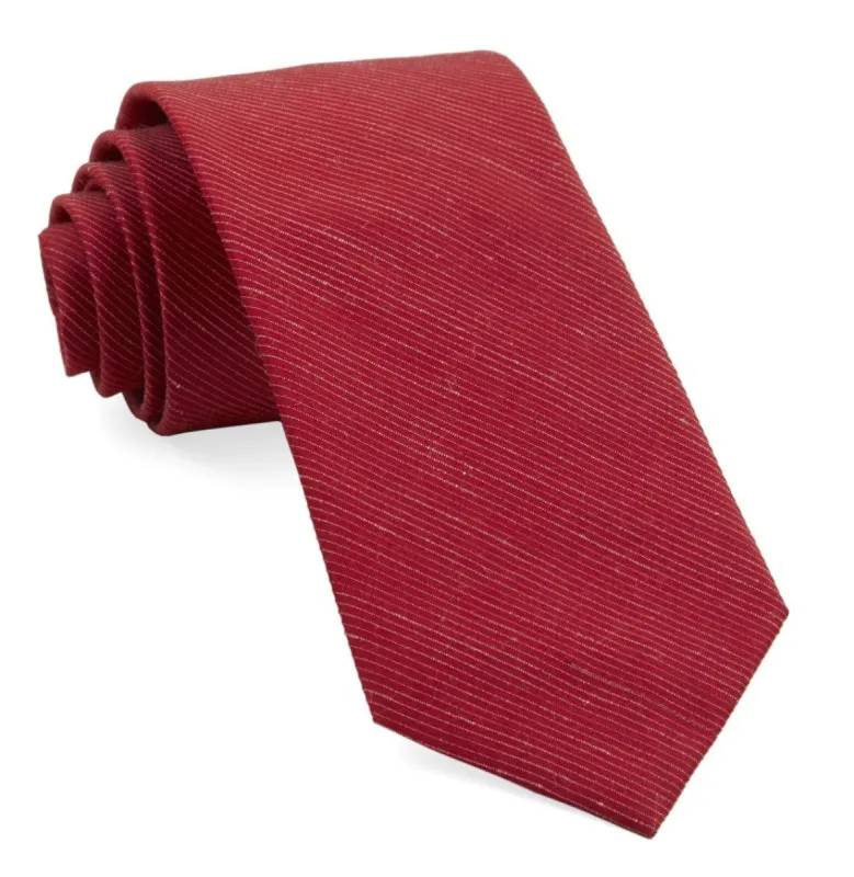 Fountain Solid Red Tie sold by The Tie Bar