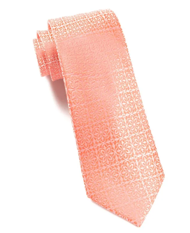 Opulent Coral Tie sold by The Tie Bar