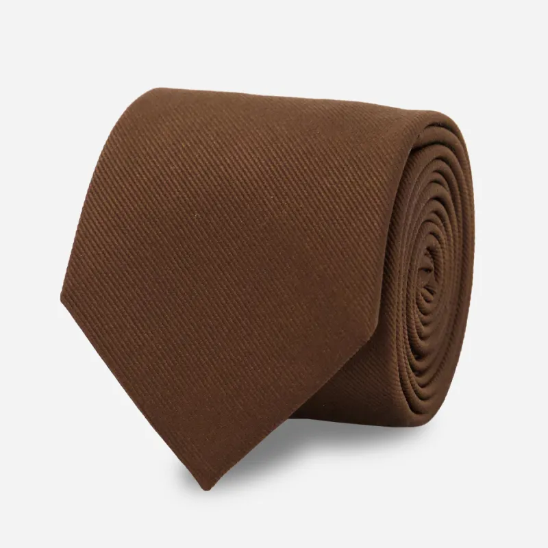 Grosgrain Solid Sable Tie sold by The Tie Bar