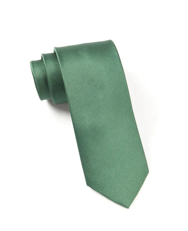 Grosgrain Solid Eucalyptus Tie sold by The Tie Bar