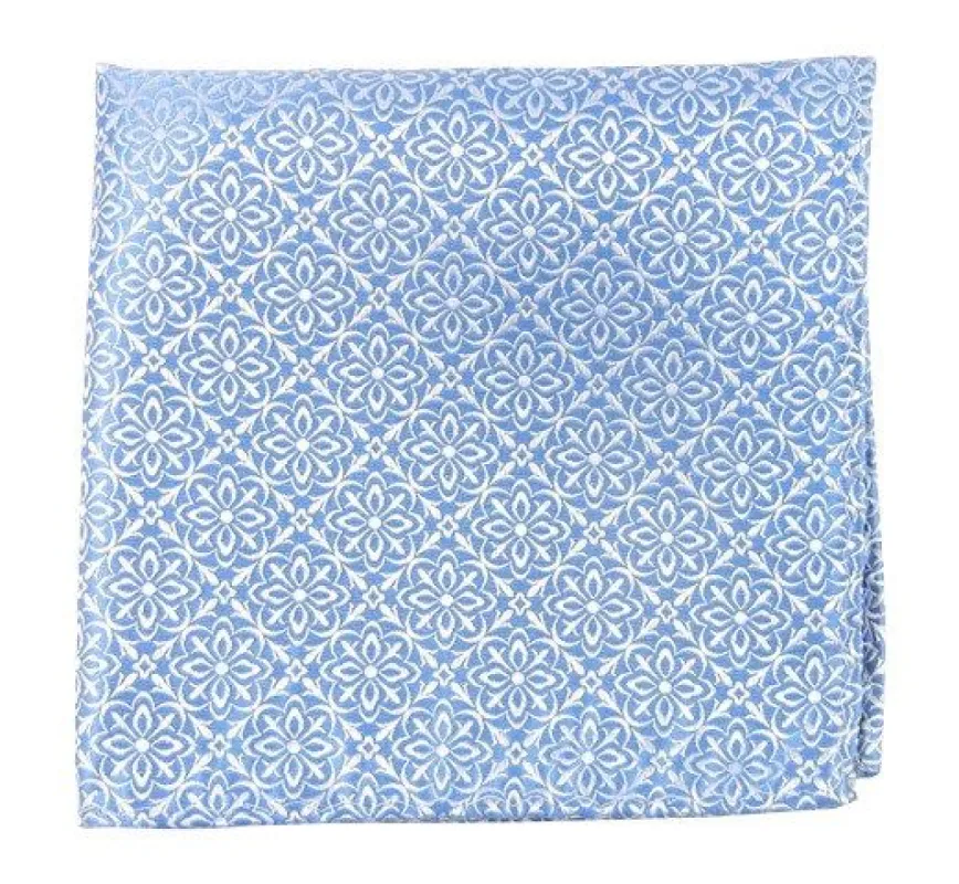 Opulent Light Blue Pocket Square sold by The Tie Bar