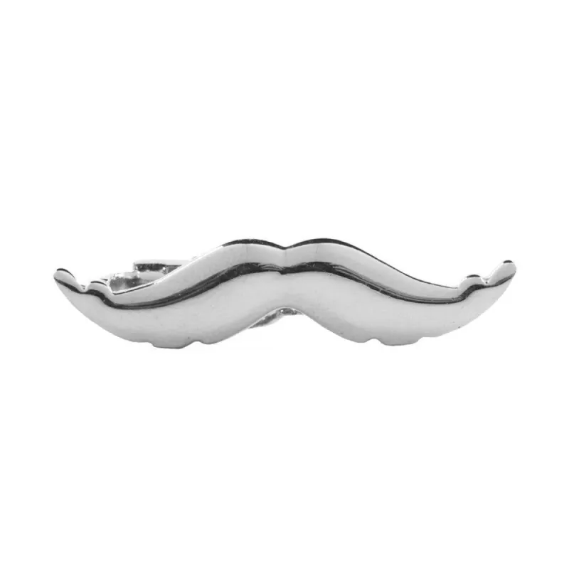 Handlebar Silver Tie Bar sold by The Tie Bar