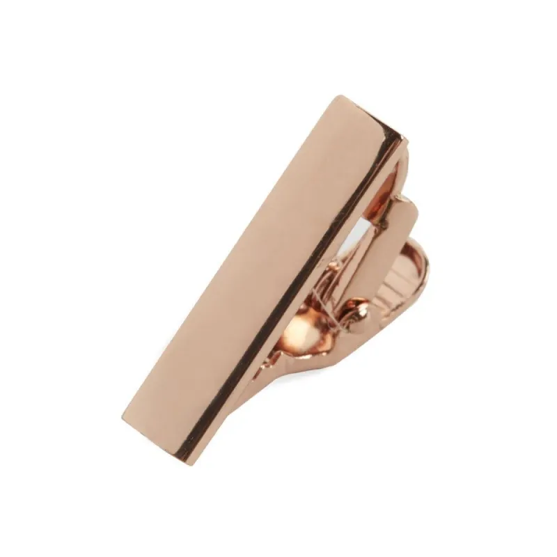 Rose Gold Shot Tie Bar sold by The Tie Bar