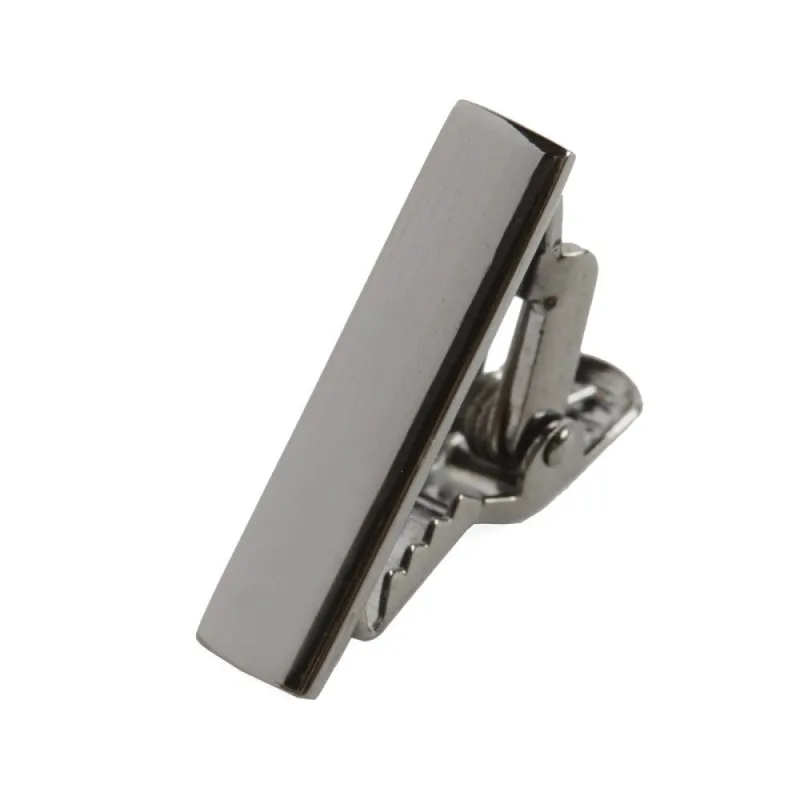 Gun Metal Shot Tie Bar sold by The Tie Bar