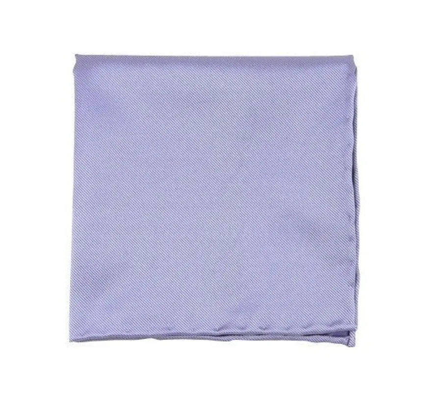 Solid Twill Lilac Pocket Square sold by The Tie Bar