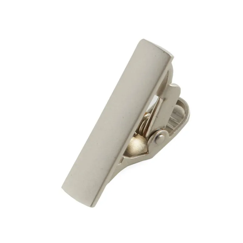 Silver Shot Platinum Tie Bar sold by The Tie Bar