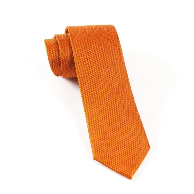 Grenafaux Burnt Orange Tie sold by The Tie Bar