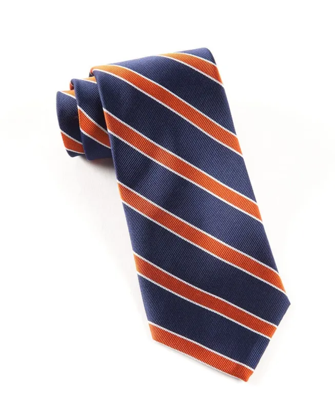 Honor Stripe Orange Tie sold by The Tie Bar